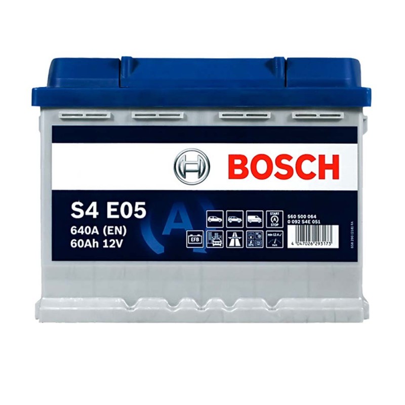 АКУМУЛЯТОР BOSCH 12В/60АГ/640А/16,67КГ